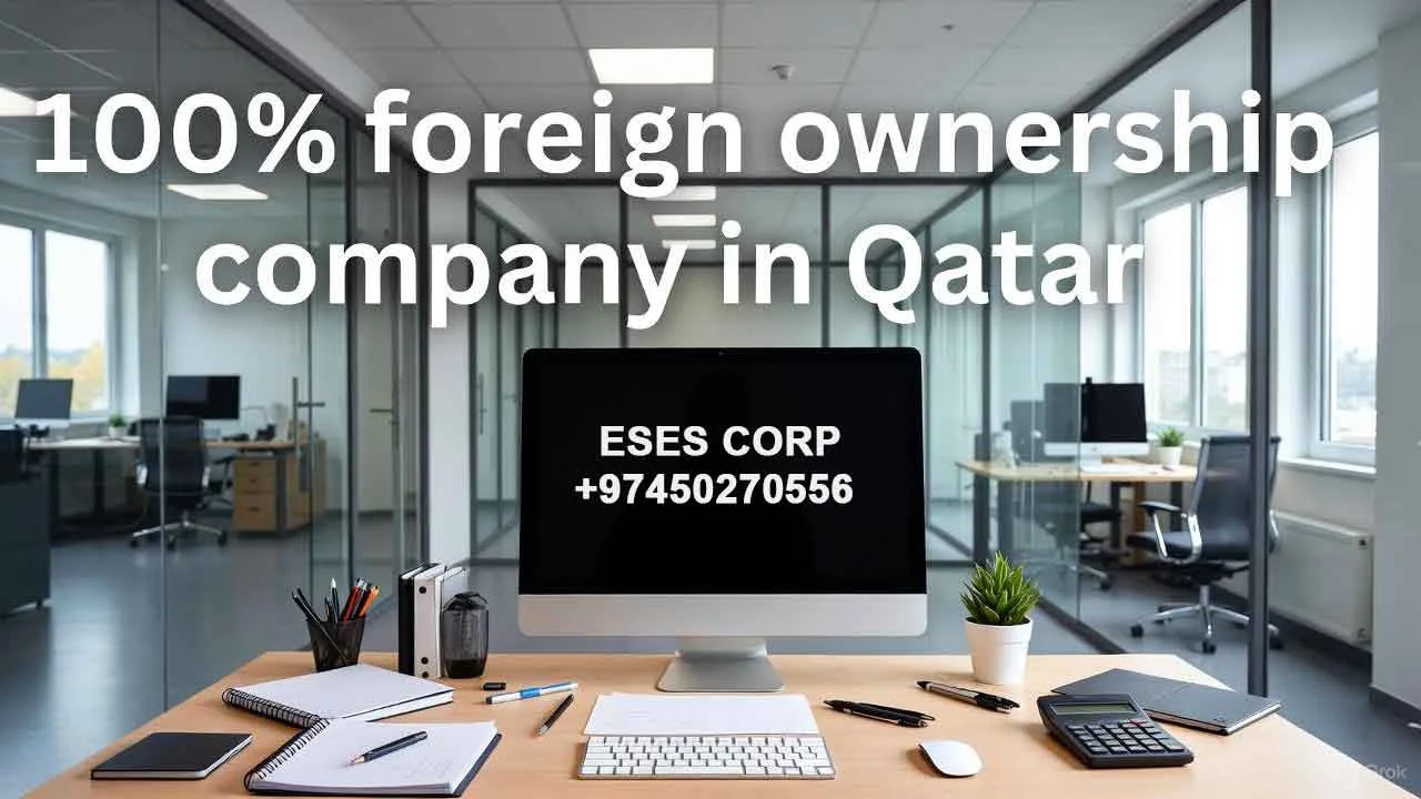 100% foreign ownership company Qatar